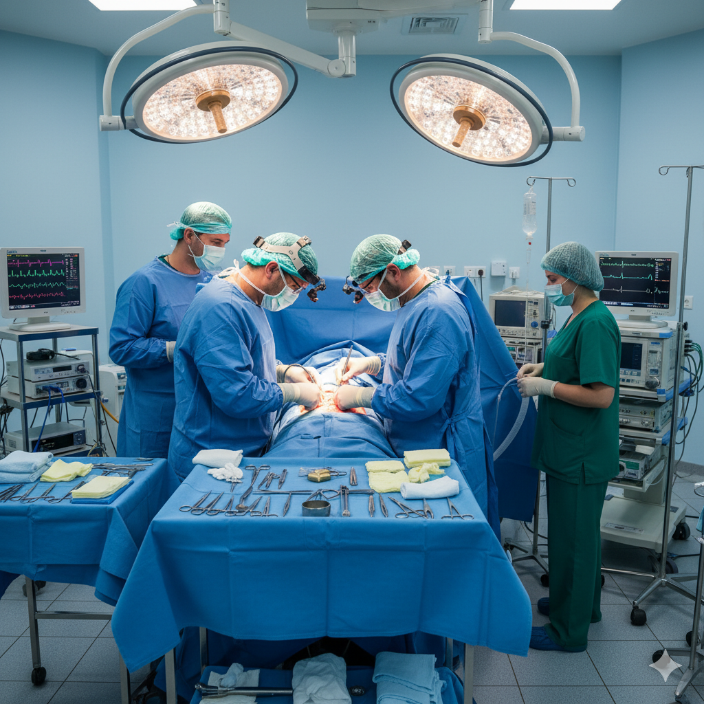 Visste du att rester från kirurgi kan finnas kvar i kroppen?